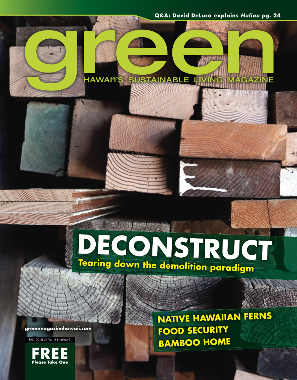 Green: Hawaii's Sustainable Living Magazine